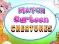 Jogo Match Cartoon Creatures