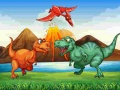 Jogo Colorful Dinosaurs Match 3