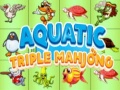 Jogo Aquatic triple mahjong