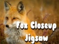 Jogo Fox Closeup Jigsaw