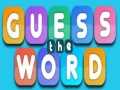 Jogo Guess The Word