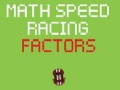 Jogo Math Speed Racing Factors