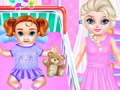 Jogo Little Elsa Caring Day