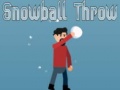 Jogo Snowball Throw