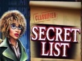 Jogo Secret List