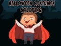 Jogo Halloween Costumes Coloring