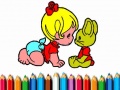 Jogo BTS: Baby Girl Coloring