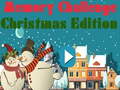 Jogo Memory Challenge Christmas Edition