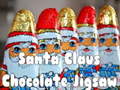 Jogo Santa Claus Chocolate Jigsaw