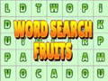 Jogo Word Search Fruits