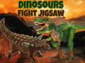 Jogo Dinosaurs Fight Jigsaw