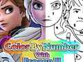 Jogo Color By Number With Frozen II