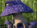 Jogo Funny Mushroom Houses Jigsaw