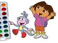 Jogo Dora The Explorer Coloring Book