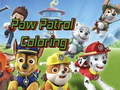 Jogo Paw Patrol Coloring