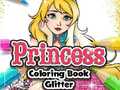 Jogo Princess Coloring Book Glitter