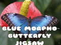Jogo Blue Morpho Butterfly Jigsaw