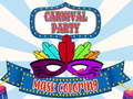 Jogo Carnival Party Mask Coloring