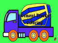 Jogo Cement Trucks Coloring