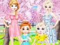 Jogo Frozen Family Flower Picnic