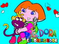 Jogo Back To School Coloring Book Dora