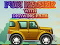 Jogo Fun racer with Drawing path