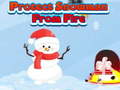 Jogo Protect Snowman From Fire