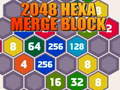 Jogo 2048 Hexa Merge Block