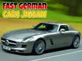 Jogo Fast German Cars Jigsaw