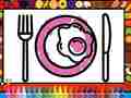 Jogo Color and Decorate Dinner Plate