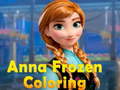 Jogo Anna Frozen Coloring