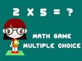 Jogo Math Game Multiple Choice