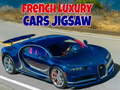 Jogo French Luxury Cars Jigsaw