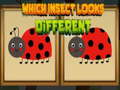 Jogo Which Insect Looks Different