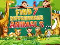 Jogo Find 7 Differences Animals