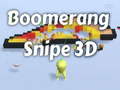 Jogo Boomerang Snipe 3D