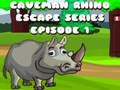 Jogo Caveman Rhino Escape Series Episode 1