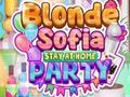 Jogo Blonde Sofia Stay at Home Party