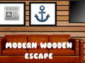 Jogo Modern Wooden House Escape