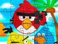 Jogo Funny Birds Pop It Jigsaw