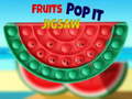 Jogo Fruits Pop It Jigsaw