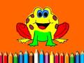 Jogo Back To School: Frog Coloring Book