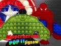 Jogo Superheroes Pop It Jigsaw