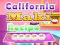 Jogo California Maki Recipe