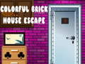 Jogo Colorful Brick House Escape