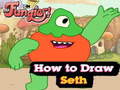 Jogo The Fungies How to Draw Seth