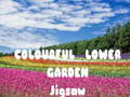 Jogo Colourful Flower Garden Jigsaw