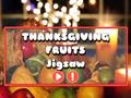 Jogo Thanksgiving Fruits Jigsaw