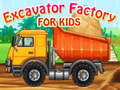 Jogo Excavator Factory For Kids