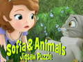 Jogo Sofia And Animals Jigsaw Puzzle